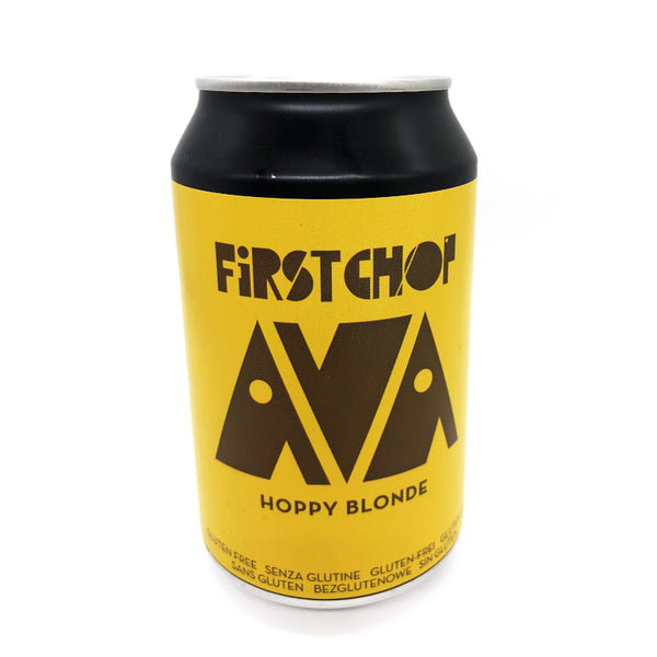 First Chop, AVA Hoppy Blonde, British Blond Beer, 3.5%, 330ml - The Epicurean