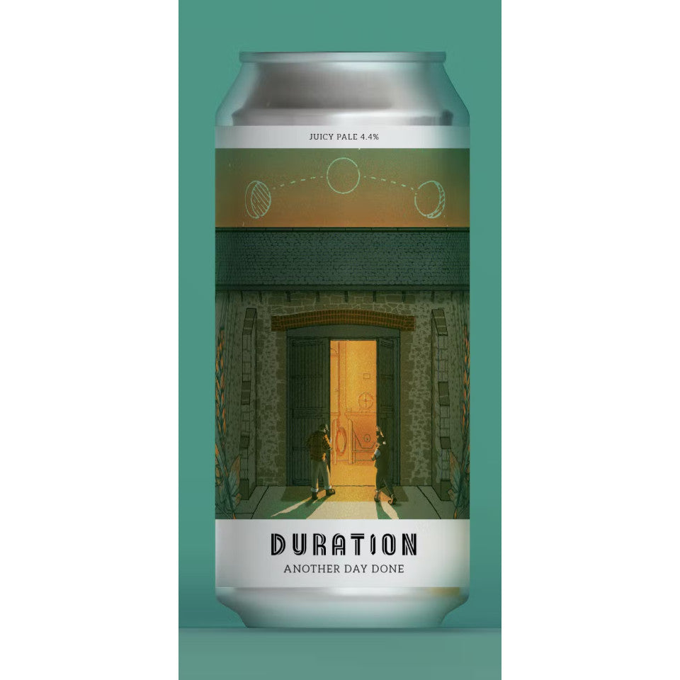 Duration Brewing, Another Day Done, Juicy Pale Ale, 4.4%, 440ml