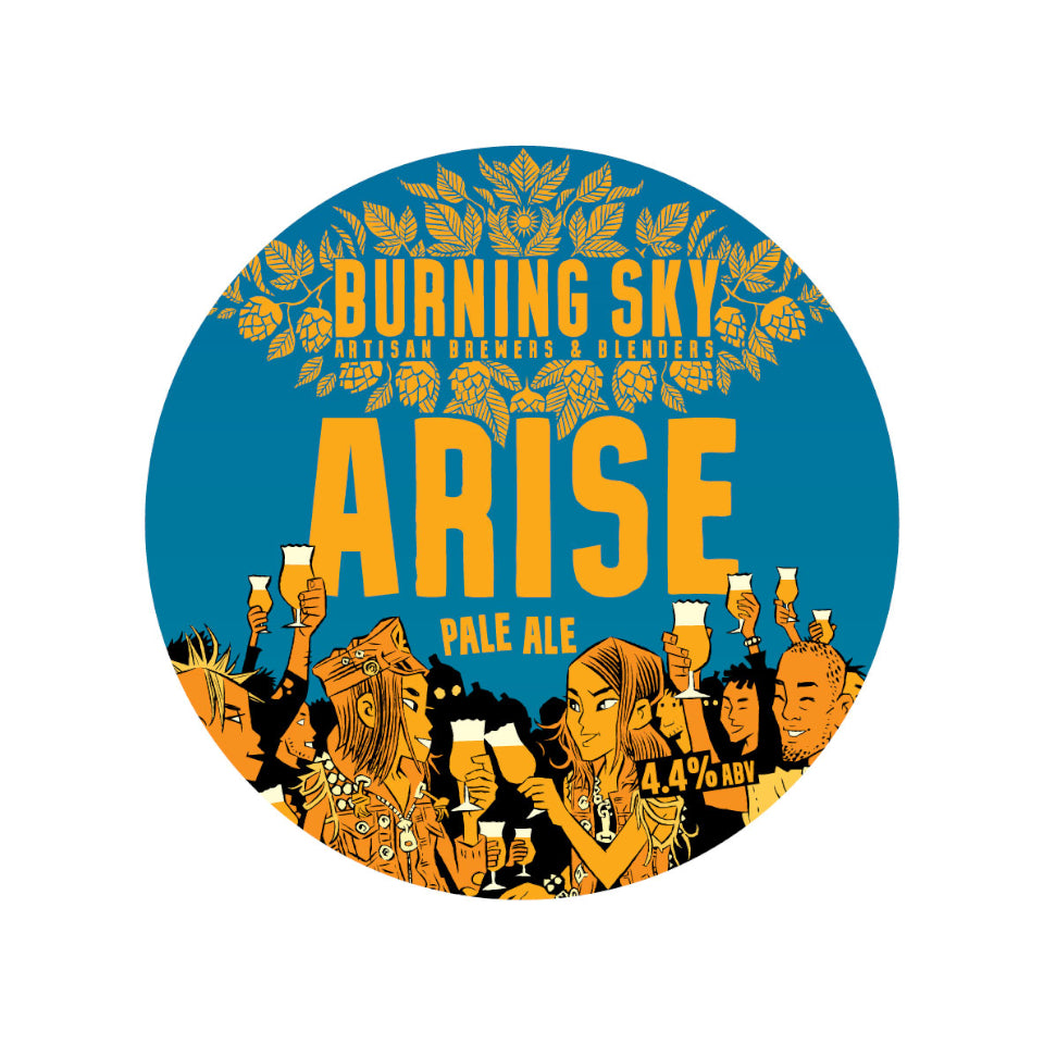 Burning Sky, Arise, Pale Ale, 4.4%, 440ml - The Epicurean