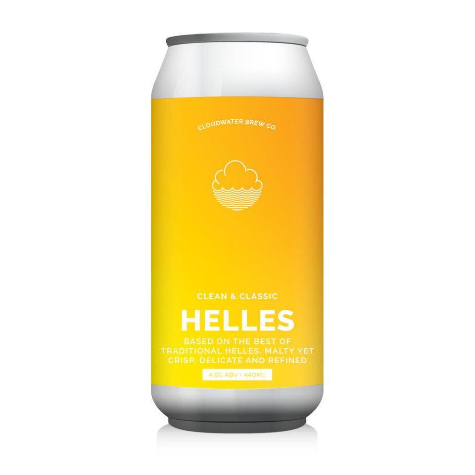 Cloudwater, Helles, Lager, 4.5%, 440ml