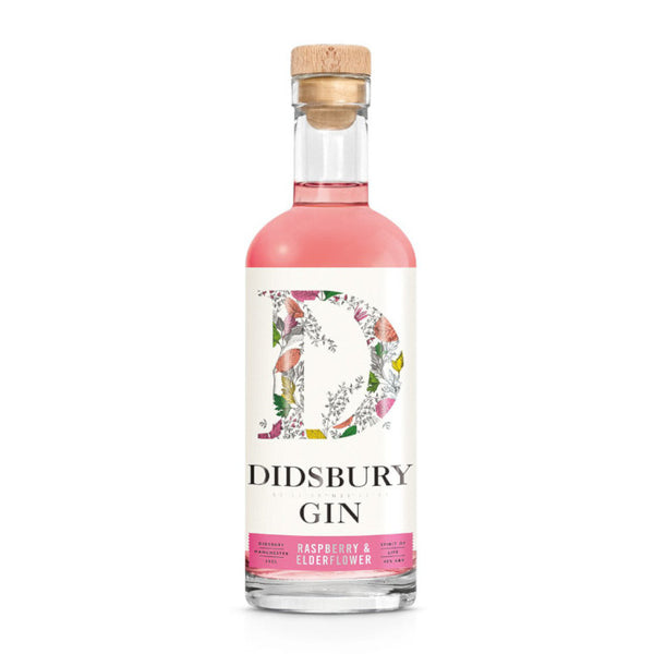 Didsbury Gin - Raspberry & Elderflower, 40%, 50cl - The Epicurean