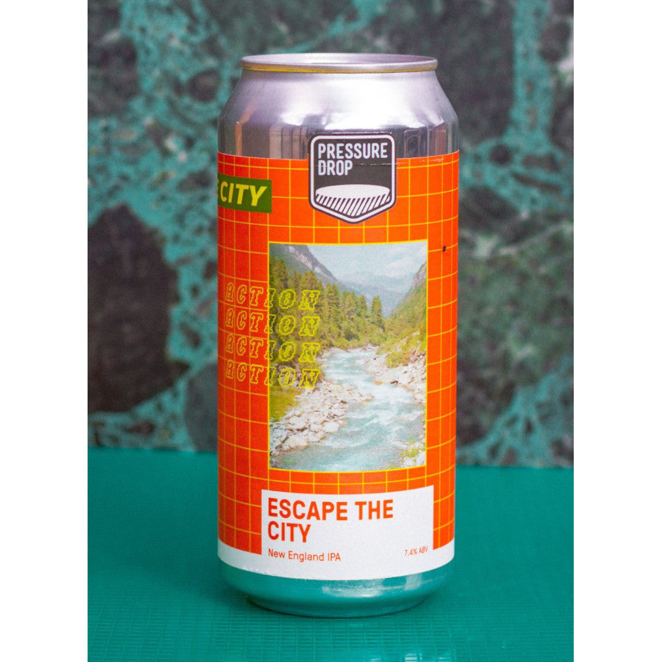Pressure Drop, Escape The City, New England IPA, 7.4%, 440ml