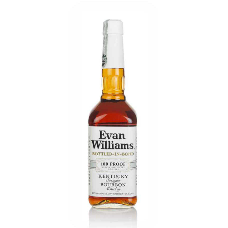 Evan Williams White Label, Kentucky Straight Bourbon Whiskey, 50%, 70cl