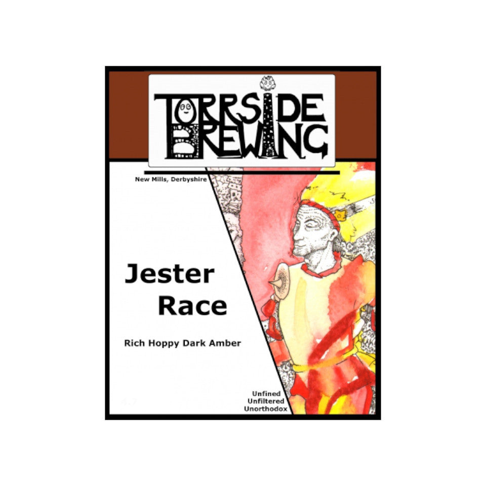 Torrside, Jester Race, Single Hop Dark Amber Ale, 4.9%, 500ml