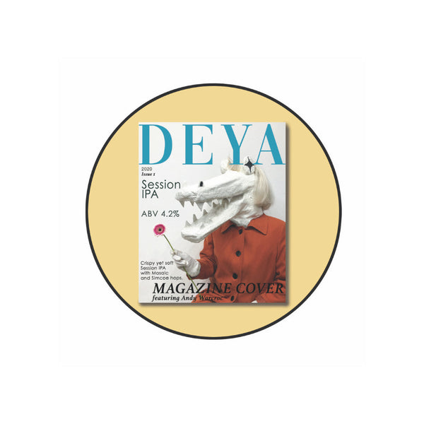 DEYA, Magazine Cover, Session IPA, 4.2%, 500ml - The Epicurean