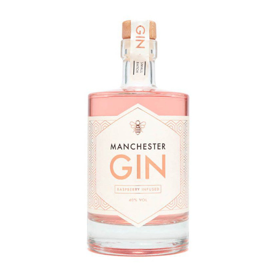 Manchester Raspberry Gin Manchester Gin, Raspberry Infused, 40%, | The Epicurean