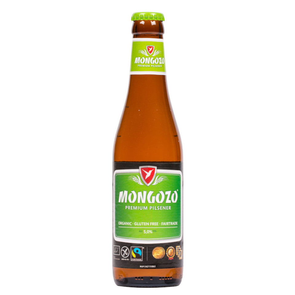 Mongozo, Pilsener, Gluten Free Lager, 5.0%, 330ml