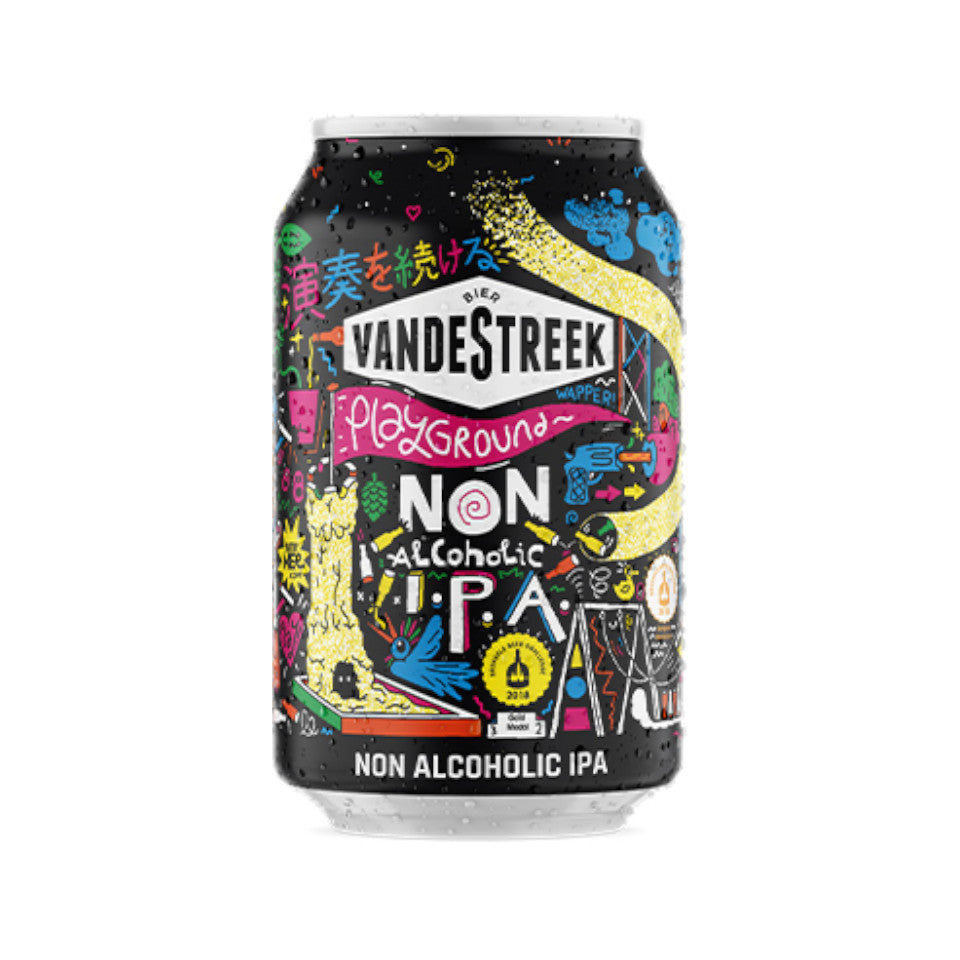 Vandestreek, Playground, Low Alcohol IPA, 0.5%, 330ml