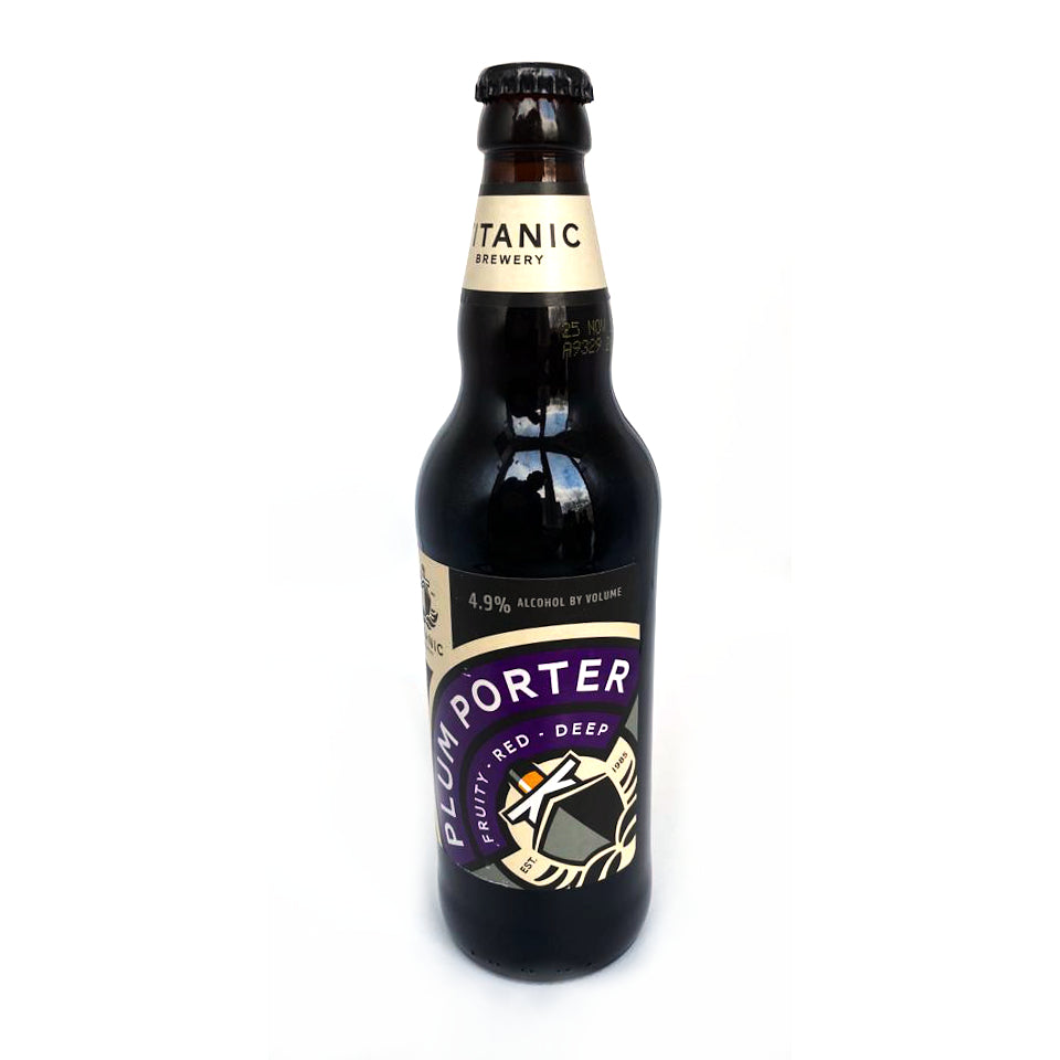 Titanic, Plum Porter, 4.9%, 500ml - The Epicurean