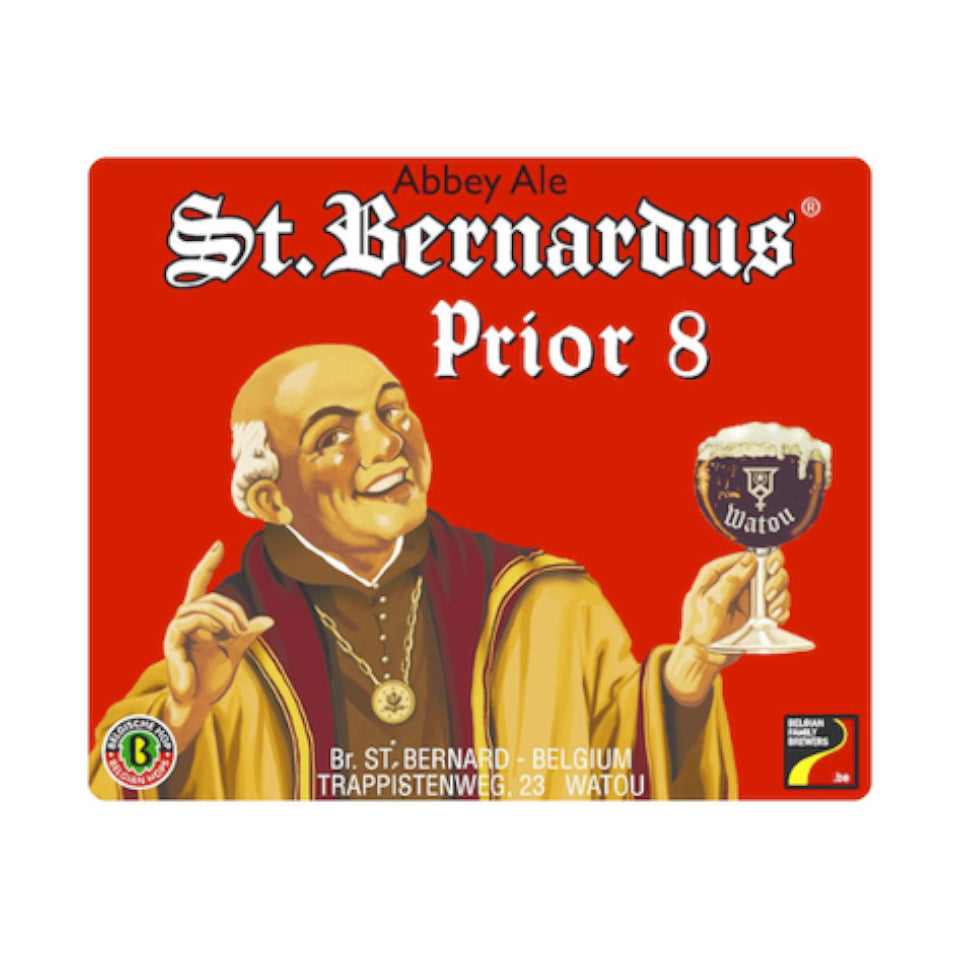 St Bernardus, Prior 8, Dubbel, 8.0%, 330ml - The Epicurean
