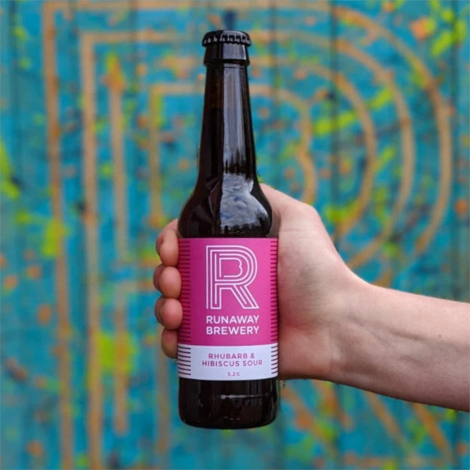 Runaway, Rhubarb & Hibiscus Sour, 5.2%, 330ml