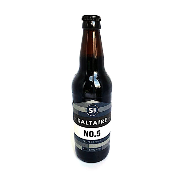 Saltaire, No 5, Proper Stout, 4.2%, 500ml Saltaire, No 5, Proper Stout, 4.2%, 500ml