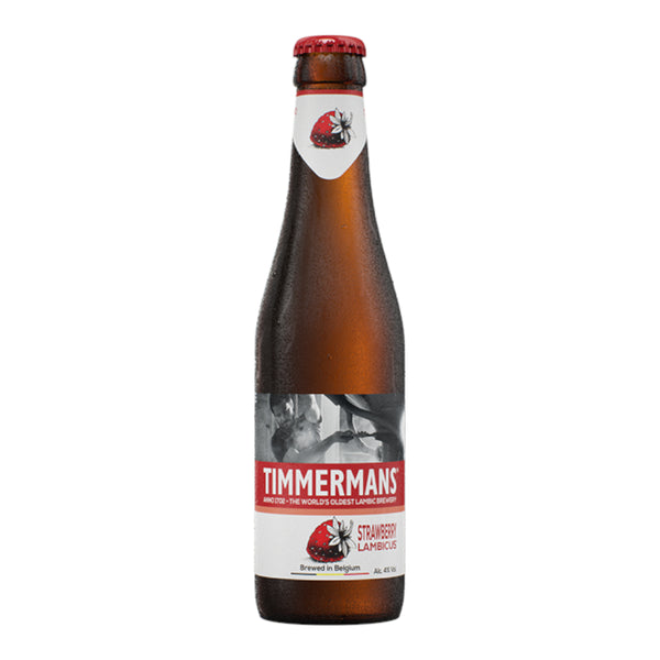 Timmermans, Strawberry Lambicus, Fruit Beer, 4.0%, 330ml - The Epicurean