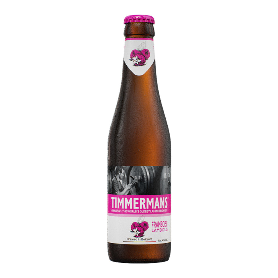 Timmermans, Framboise, Belgian Fruit Beer, 4.0%, 330ml - The Epicurean