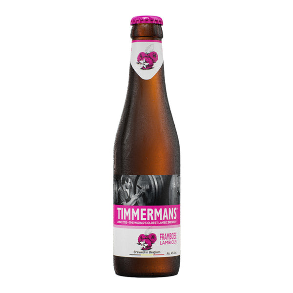 Timmermans, Framboise, Belgian Fruit Beer, 4.0%, 330ml - The Epicurean