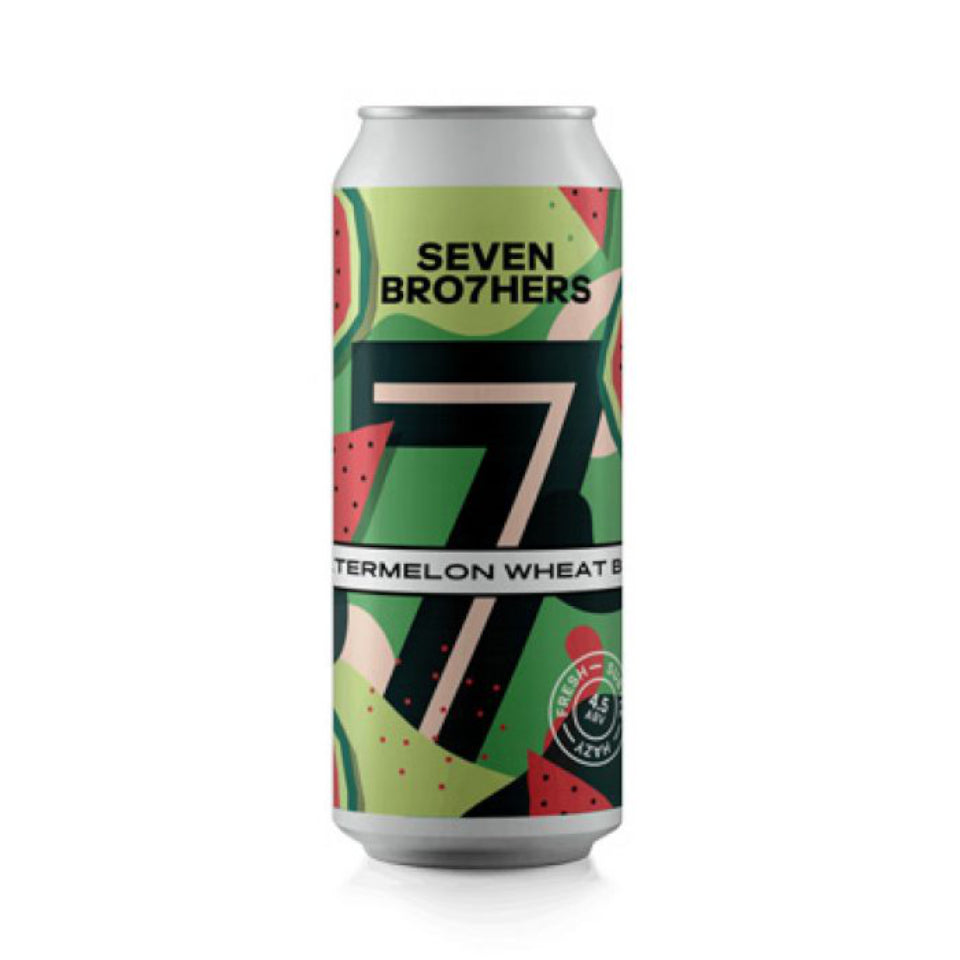 Seven Brothers, Watermelon Wheat Beer, 4.5%, 440ml - The Epicurean